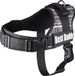 Flamingo Pluto Liberty Harnais pour Chiens, Grille Noire, XL, 80-100cm Tour de Poitrine