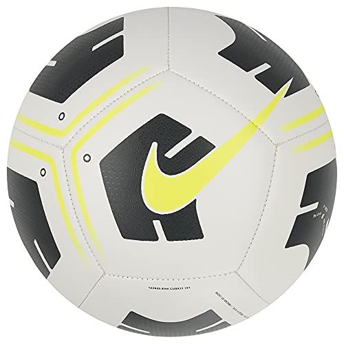 Nike Unisex's PARK - TEAM Voetbalbal - Wit/Zwart/Volt - 4