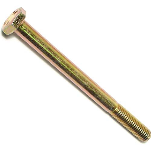 Bevestigingsgraad 8 Fijne zeskantschroeven - 1/4-28 x 3-Inch - Geel