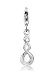 Nenalina - Bedel - Maori Infinity Life Symbol-Charm 925 Zilver - Dames