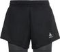Odlo 2-in-1 Loopshort Easy Zwart - Maat XS