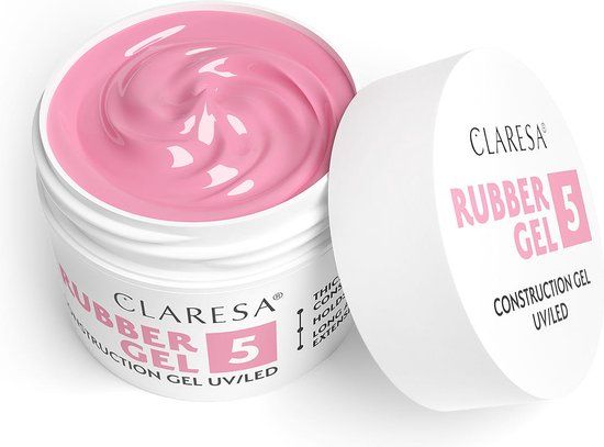 Claresa Rubber Gel 5 Raspberry Pink 45gr