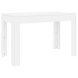 vidaXL Eettafel 120x60x76 cm Gerookt Eiken