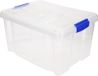 PLASTICFORTE Opbergbox met deksel - 5 liter - transparant - kunststof