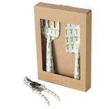 BOLTZE Blomma Tuingereedschap Set (3-delig, groen, metaal)