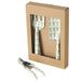 BOLTZE Blomma Tuingereedschap Set (3-delig, groen, metaal)