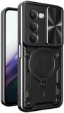 Techsuit Hoesje geschikt voor Xiaomi Redmi 15 - CamGuard Pro Back Cover - Zwart