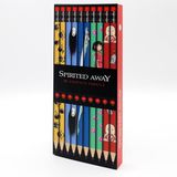 Chronicle Books Ghibli - Spirited Away: De reis van Chihiro - Characters 10 Graphite Pencils Set