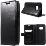 Kds PU Leather Wallet hoesje HTC One M9 zwart