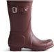 Hunter Original Short Bottes de pluie femme Étanche Bordeaux