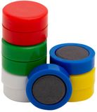 Q-CONNECT magneten | 20 mm | assorti | pak van 10 stuks