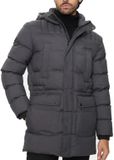 GEOX M SANFORD HOOD Grijs 58 EU