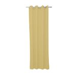 Ooggordijn Uni Essential Oker 140 x 240 cm