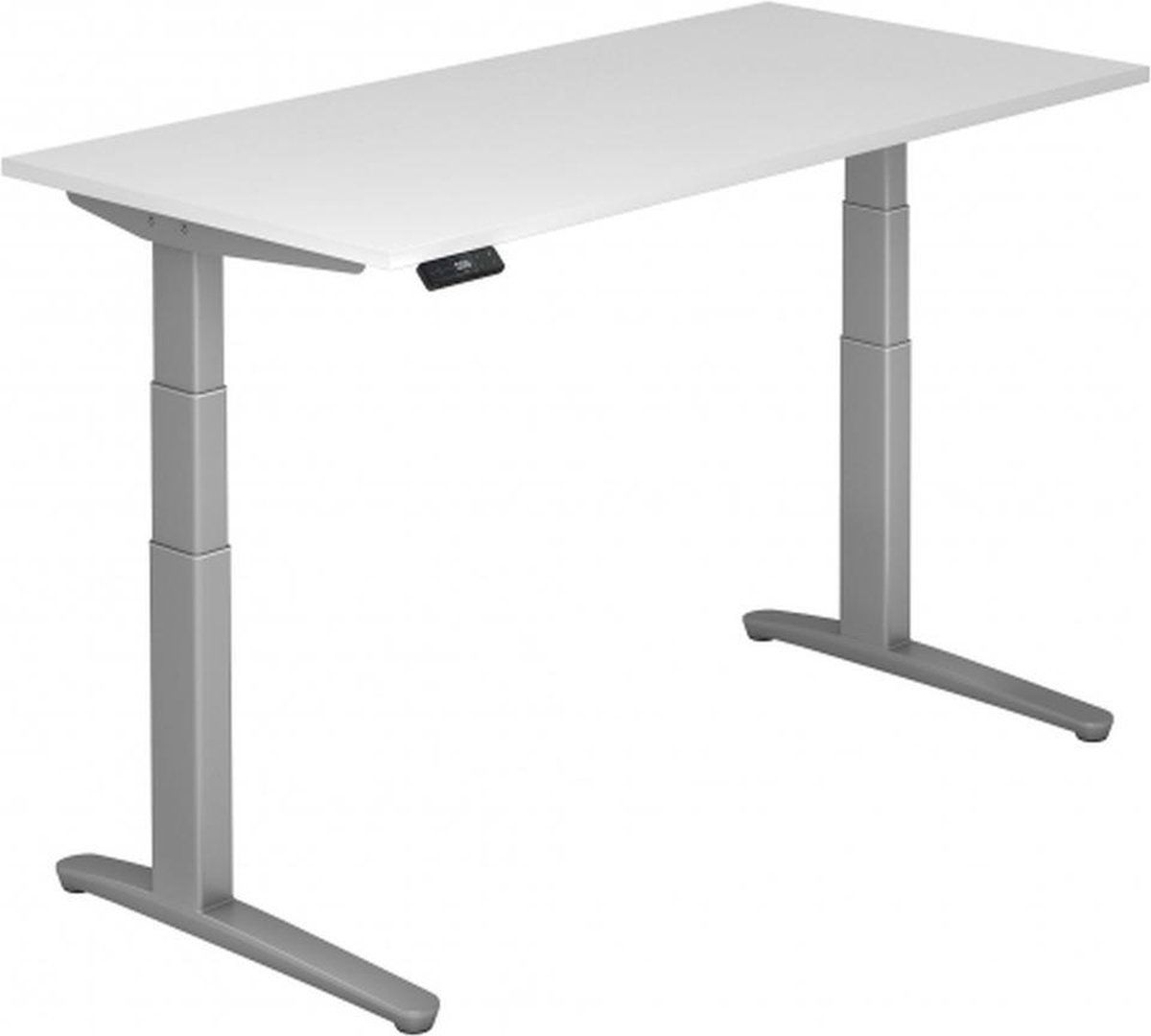 hjh OFFICE PRO Bureau Xbhm 16 SS Walnoot - Wit