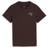 PUMA PUMA Cat T-shirt Kinderen 110, Chocolate Fondue Brown