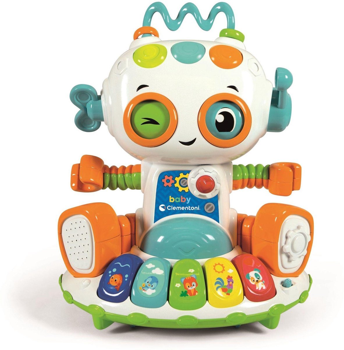 Clementoni Baby Robot, activiteitencentrum educatief (Nederlandse en Franse taal), 12+ maanden, 56028