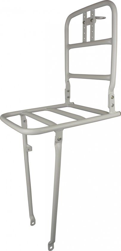 Voordrager transport aluminium 20 inch wit balhoofdmontage - WIT