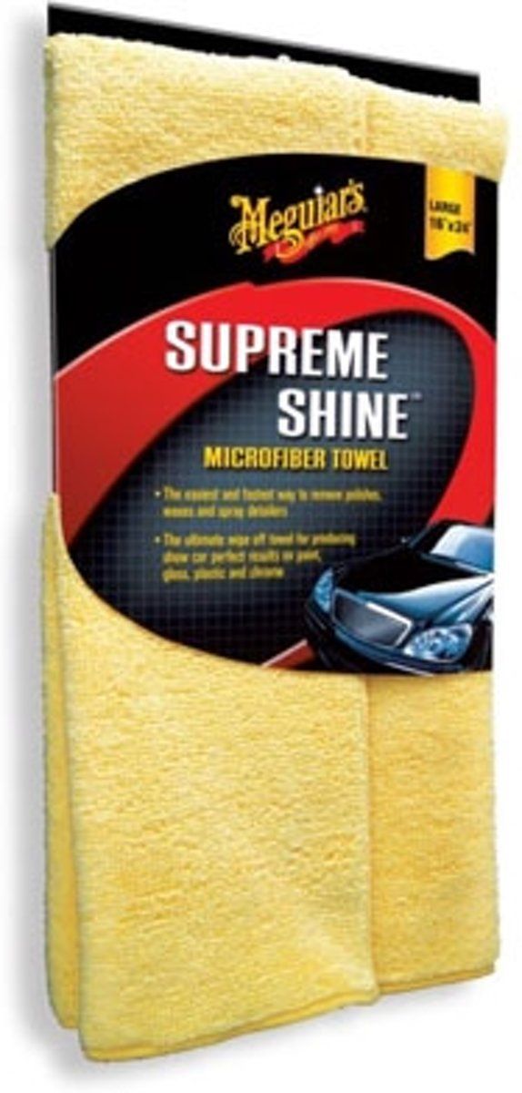 Meguiars Gold Class Supreme Shine Microfiber Towel - 0070382820107