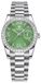 Pagani Design Montre femme Douceur, avec cristaux, argent vert / vert