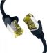 EFB Elektronik CAT6a Zwart 1m Patchkabel S/FTP PIMF