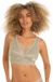 SugarShape Bralette ELIANA Sage Grey Glitter