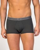 Merkloos / Sans marque LADD Sp. z o.o. Trunk Heren Boxershort Antraciet Egyptisch Katoen Platte Naden S