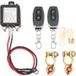 Qimeitech Rosvola DC12V Coupe Batterie À Distance, Coupe Circuit De Voiture Anti Vol Empêche La Décharge De La Batterie, Courant Élevé Coupe Batterie Maître Pour RV ATV Voiture Bateau, Distance De Contrôle(2)