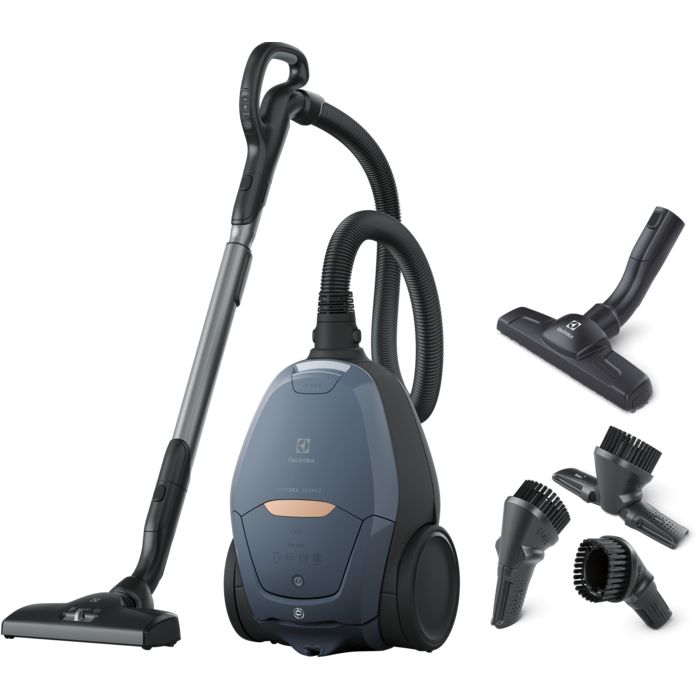 Electrolux Stofzuiger PD82-8DB - Blauw Denim - 500W - 3.5 liter - 57 dB