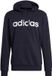 adidas Sweater Heren Essentials French Terry Linear Logo Hoodie Donkerblauw - Maat M