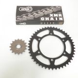 Afam Kit chaîne pour moto Yamaha 750 Xtz-Super Tenere 16x46 pas 520 Neuf