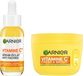 GARNIER SkinActive Vitamine C Crème Sorbet Hydratante Fresh & Bright (85 ml) + Sérum Jour Vitamine C (30 ml)
