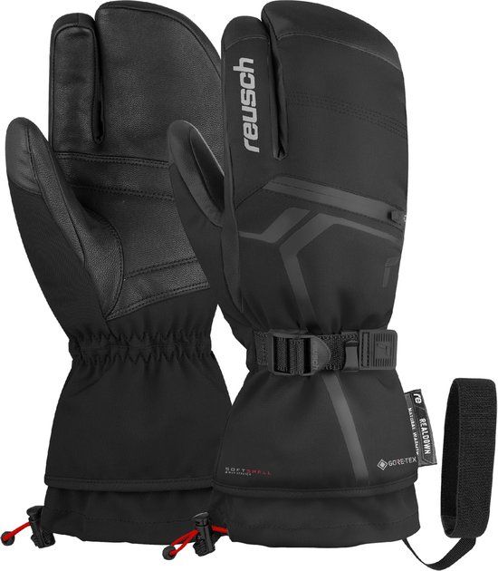 REUSCH Down Spirit GTX Lobster handschoen - Zwart - Maat 9