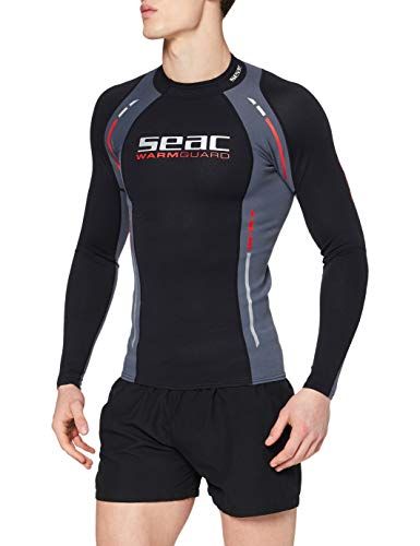 Seac Long Warm Guard Heren - Zwart, X-Small
