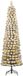 Black Box Trees Charlton Smalle Kunstkerstboom met Warm Witte LED Verlichting - H260 x Ø63 cm - Groen Frosted
