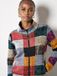 APRIT GmbH Veste polaire à motif écossais coloré