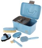MagicBrush MagicBrush poetskoffer Waterlily pastelblauw gevuld