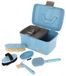 MagicBrush MagicBrush poetskoffer Waterlily pastelblauw gevuld