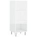 VidaXL Dressoir, hoogglans wit, 34,5 x 32,5 x 90 cm, houtvezel