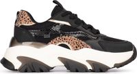 Posh by Poelman POLLY Dames sneaker - Zwart met combinatie
