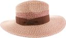 Herman MAYA Chapeau de paille Femme Papier Taille M Rouge