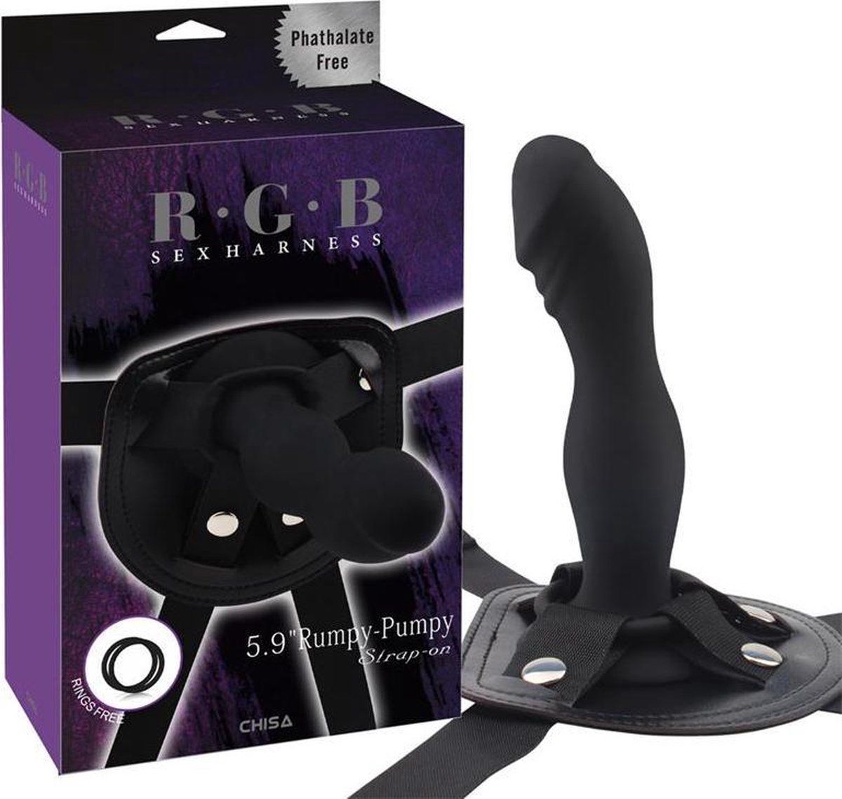 CHISA Strap-on Rumpy Bumpy - 0759746653161