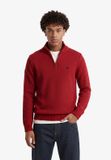 Superdry - Coton Pull Demi-Zip Coupe Ajustée Hommes Expedition Red L