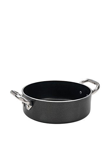 Pentole Agnelli Kasserol ALSA2106SS32 Alblack B-Crist Cm32