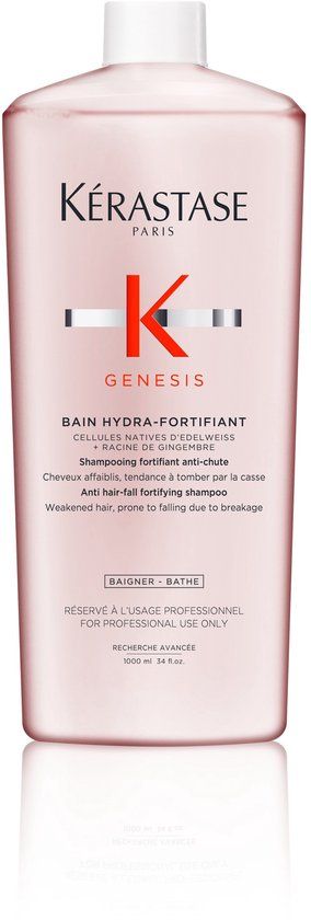 Kérastase Genesis Bain Hydra 1000ml - Unisex - Voor alle haartypes
