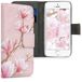 kwmobile iPhone SE / 5 / 5S Wallet Case - Pink - Faux Leather