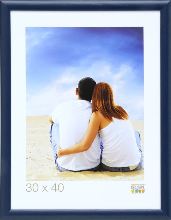 Deknudt Frames blauw fotomaat 24x30 cm