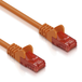 Allteq Cat 6 - U/UTP - Netwerkkabel - Patchkabel - Internetkabel - 10 Gbps - 2 meter - Oranje