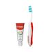 Colgate Draagbare reisset, inclusief zachte tandenborstel en Colgate totale tandpasta 20 ml, biedt volledige 24-uurs bescherming