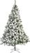Bellatio Decorations Kunstkerstboom - 180 cm - Besneeuwd - 525 Takken