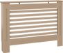 vidaXL Cache-radiateur 112x19x81 cm MDF